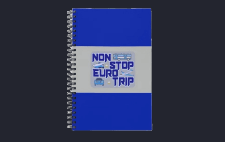 Nonstop Eurotrip Notebook