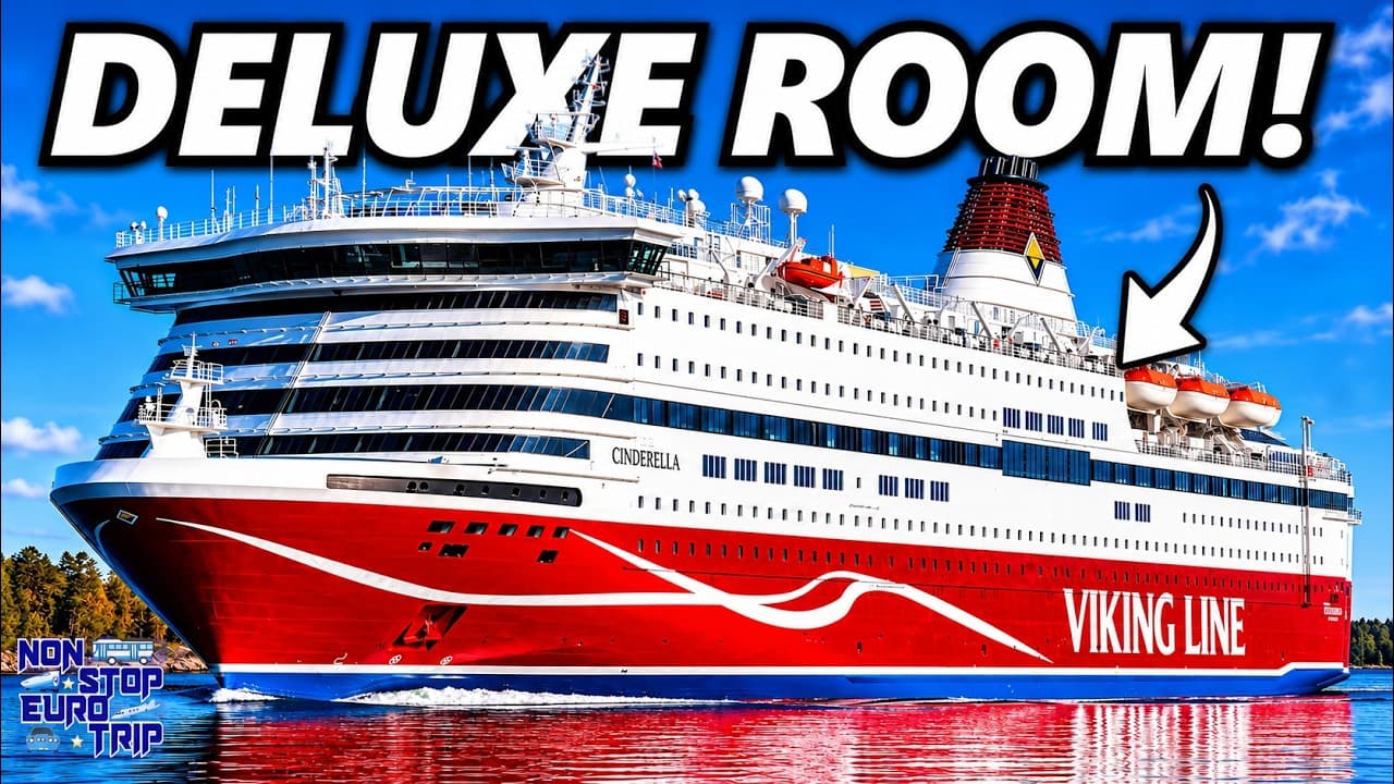 Europe's BEST FERRY Is Cheaper Than You Think! ⛴️ (Finland 🇫🇮 to Sweden 🇸🇪)