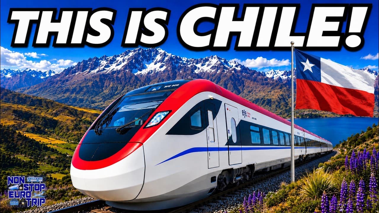I Rode South America's FASTEST Train! 🚆🇨🇱